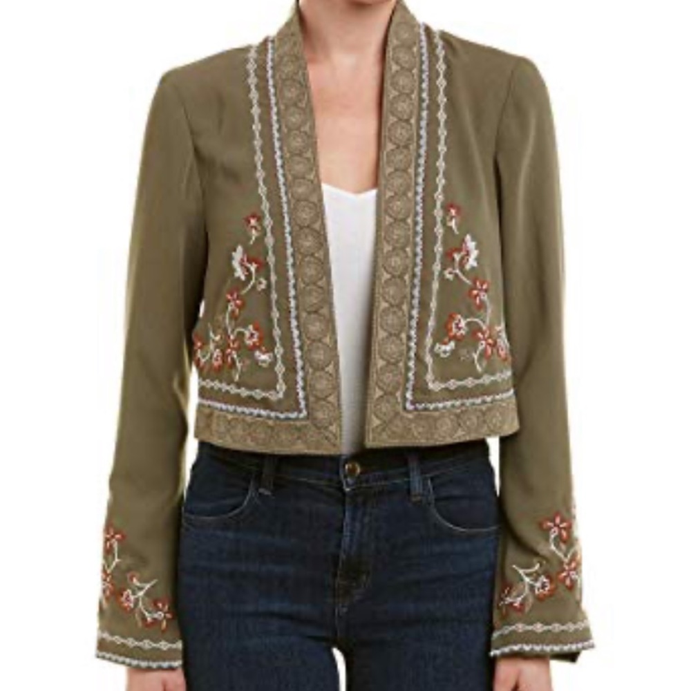 BCBG embroidered jacket